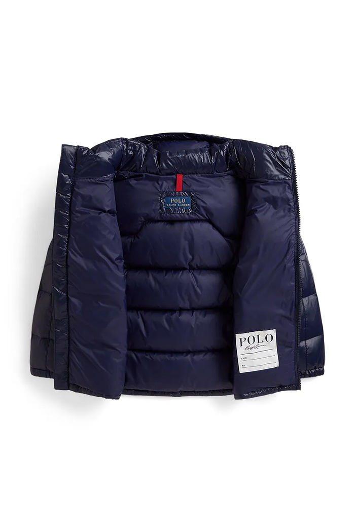 Polo Ralph Lauren giacca piumino per bambini blu navy 322978459004