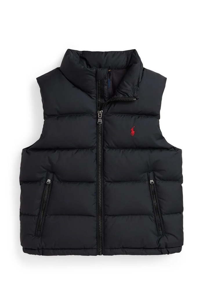 Polo Ralph Lauren pernati prsluk za djecu 322969863001 crna AW26