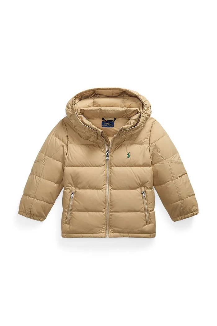 Polo Ralph Lauren giacca piumino per bambini 322969861003 beige AW26