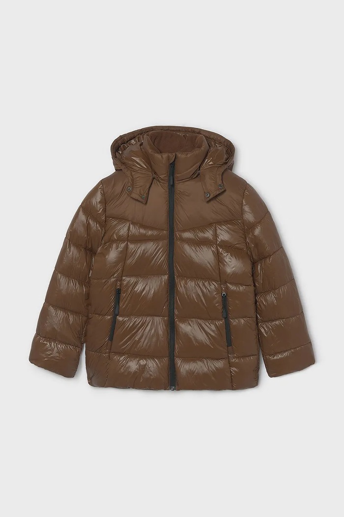 Mayoral стьобана куртка дитяча 7413.7E.Junior.9BY2 коричневий AW26