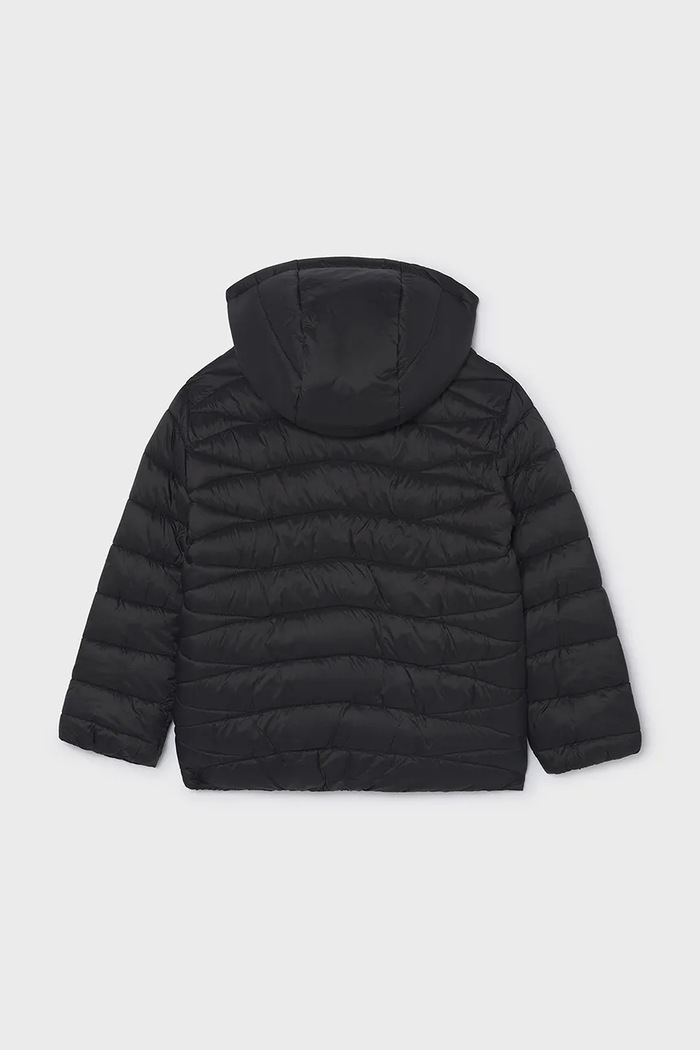 Mayoral Καπιτονέ μπουφάν παιδικό 7412.7B.Junior.9BY2 μαύρο AW26