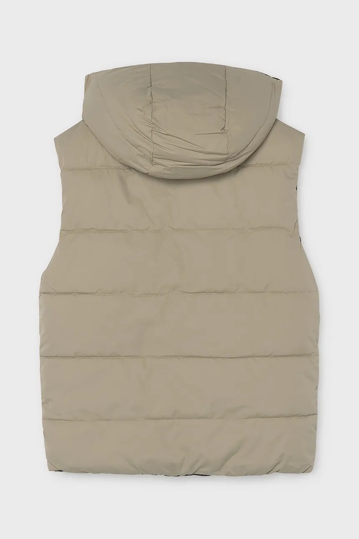Mayoral безрукавка з капюшоном дитяча 7332.7C.Junior.9BY2 бежевий AW26