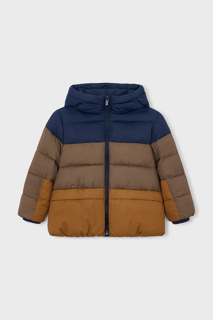 Mayoral Prešívaná bunda detská 4403.5G.Mini.9BY2 hnedá AW26