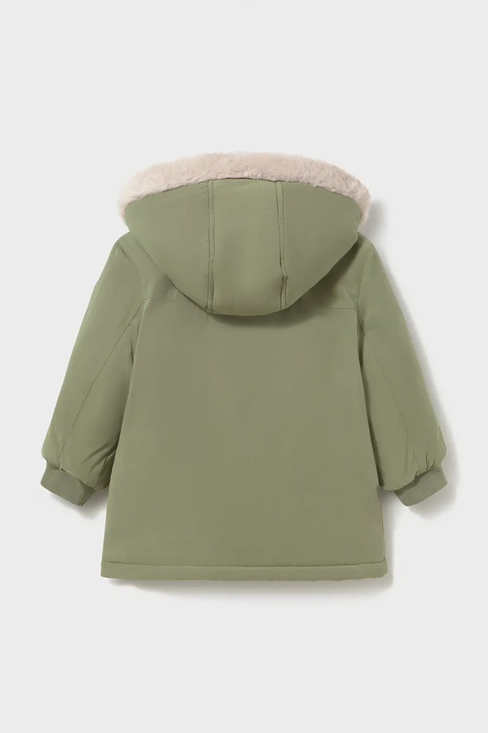 Mayoral Parka dětská 2425.3F.Baby.9BY2 zelená AW26