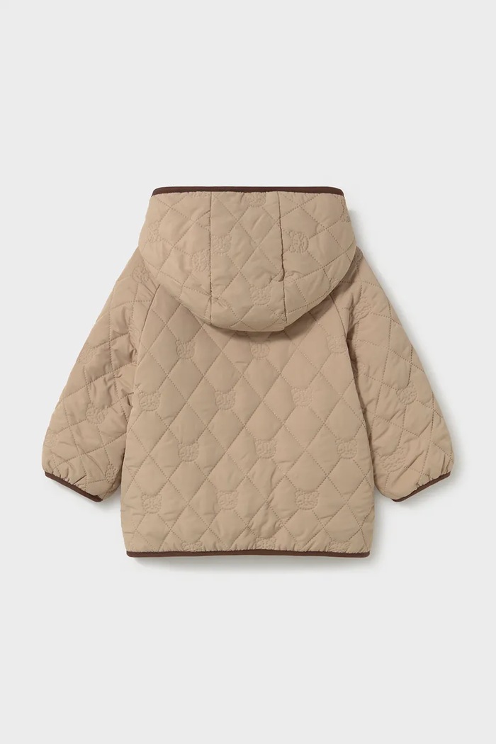 Mayoral dvostrana jakna za djecu 2424.3E.Baby.9BY2 bež AW26