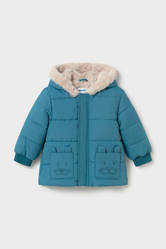Mayoral Prešívaná bunda detská 2423.3E.Baby.9BY2 modrá AW26