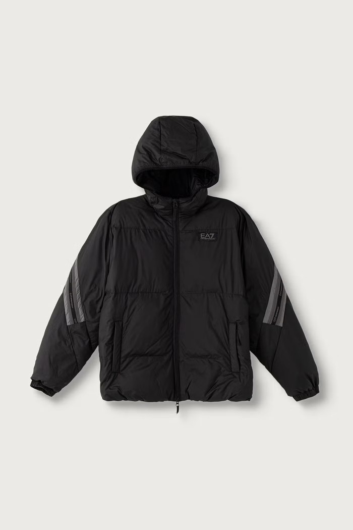 EA7 Emporio Armani Kurtka dziecięca czarny 7B000376.AF26223