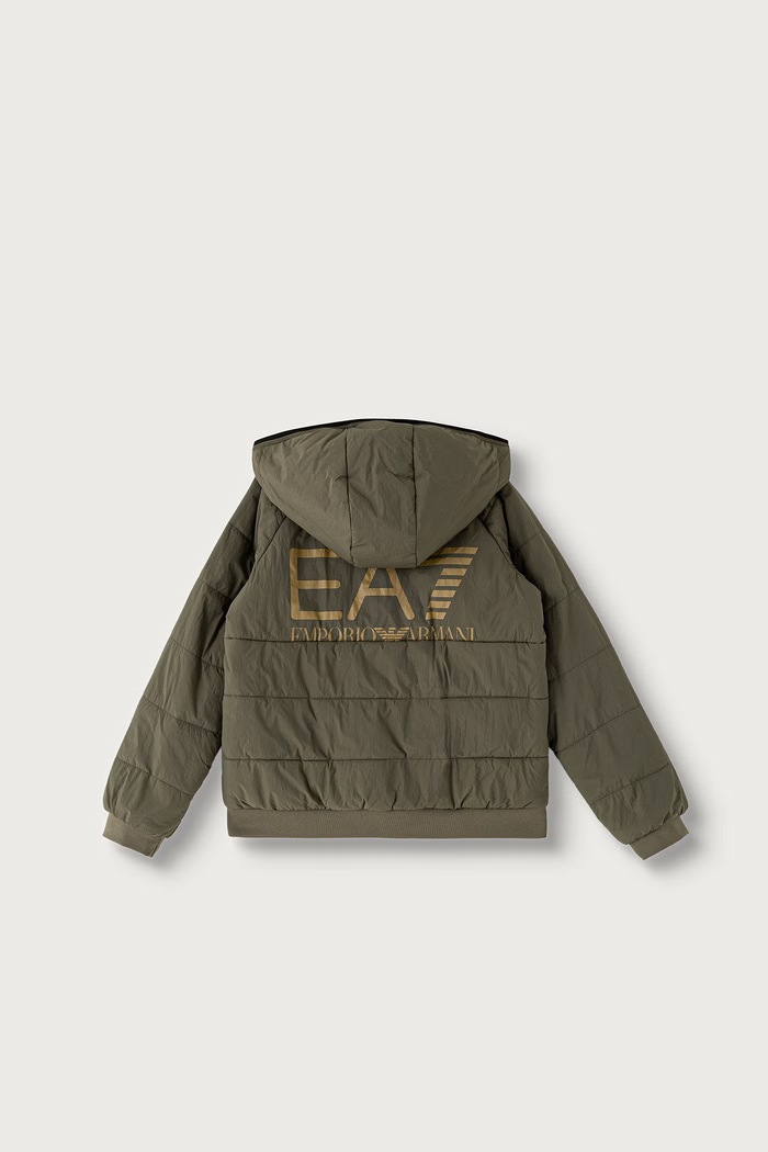 EA7 Emporio Armani Kurtka przejściowa dziecięca 7B000403.AF15951 zielony AW26