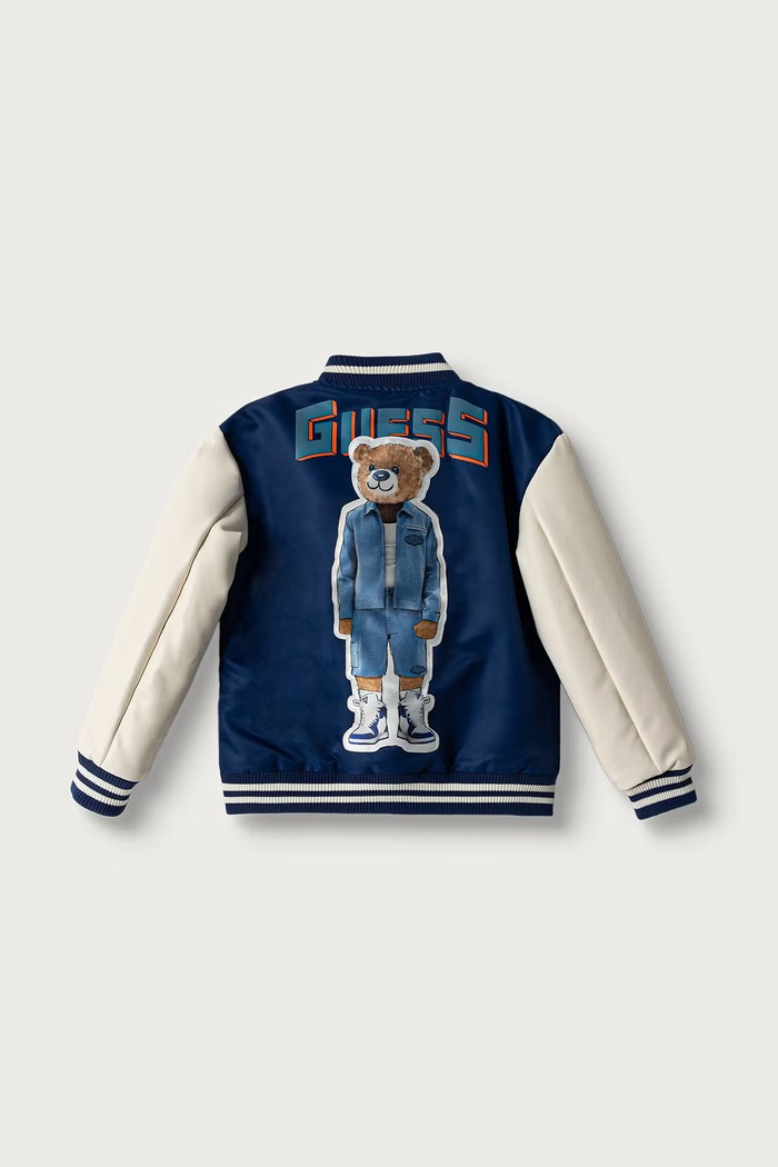 Guess Bomberka dziecięca N6YL05.W2667.9BY2 niebieski AW26