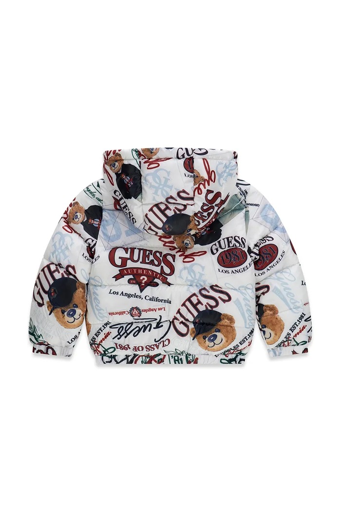 Guess kurtka dziecięca N6YL03.W2661.9BY2 biały AW26