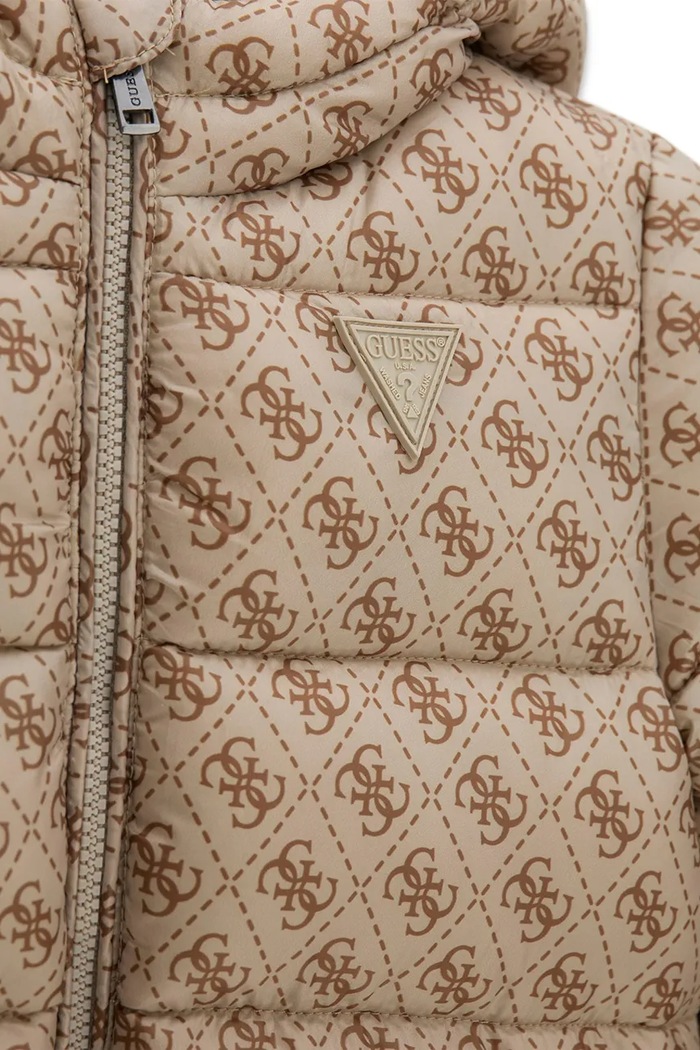 Chłopiec Guess kurtka dziecięca N6YL03.W2661.9BY2 beżowy