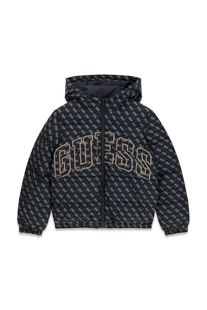 Guess kurtka pikowana dziecięca czarny L6YL09.W2670.9BY2
