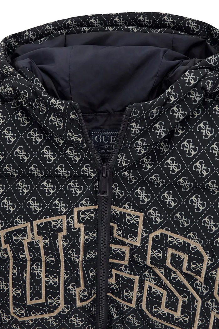 Chłopiec Guess kurtka pikowana dziecięca L6YL09.W2670.9BY2 czarny