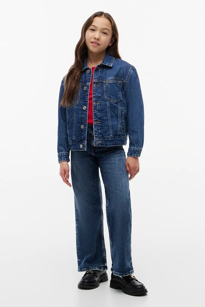 Tommy Hilfiger kurtka jeansowa dziecięca KS0KS00753.128.176.9BY2