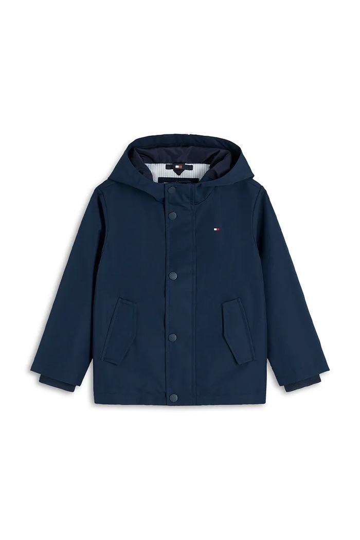 Tommy Hilfiger kurtka przejściowa dziecięca KS0KS00775.80.122.9BY2 granatowy AW26