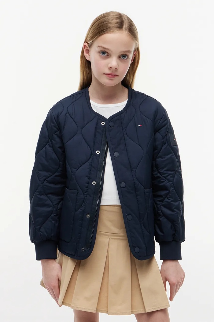 Tommy Hilfiger kurtka przejściowa dziecięca KS0KS00751.128.176.9BY2