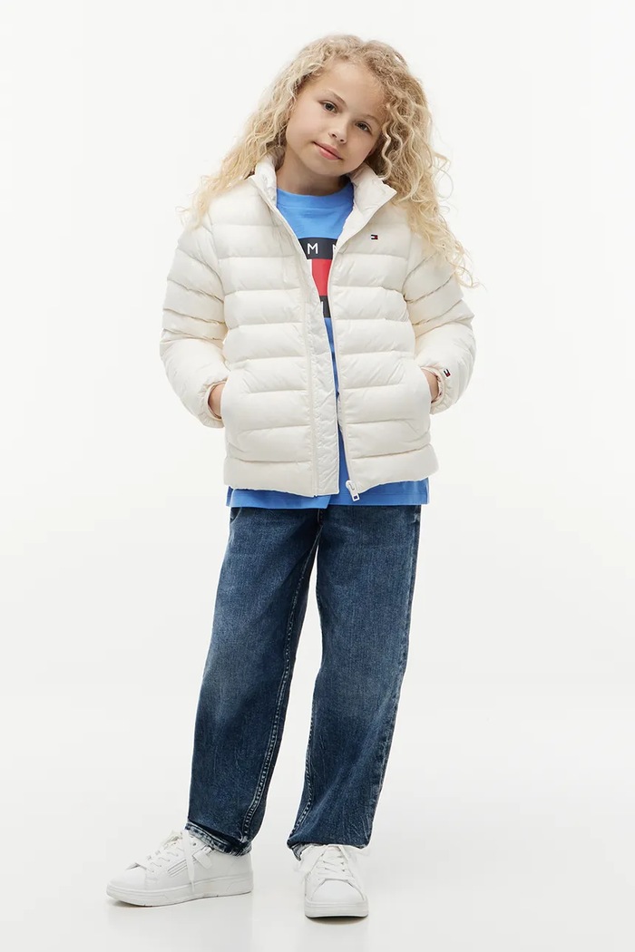 Tommy Hilfiger kurtka puchowa dziecięca KS0KS00652.128.176.9BY2