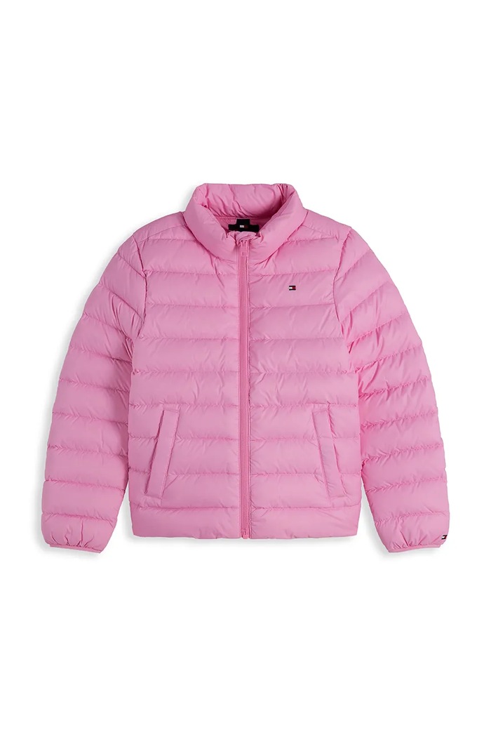 Tommy Hilfiger kurtka puchowa dziecięca KS0KS00652.128.176.9BY2 granatowy AW26
