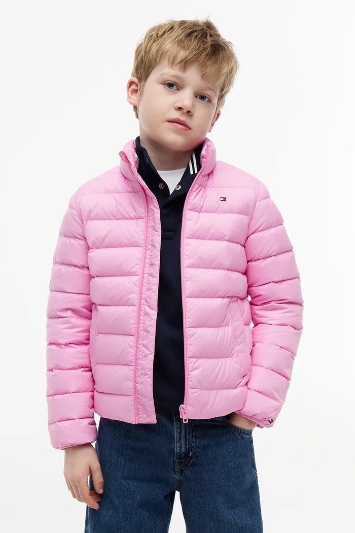 Tommy Hilfiger kurtka puchowa dziecięca KS0KS00652.128.176.9BY2