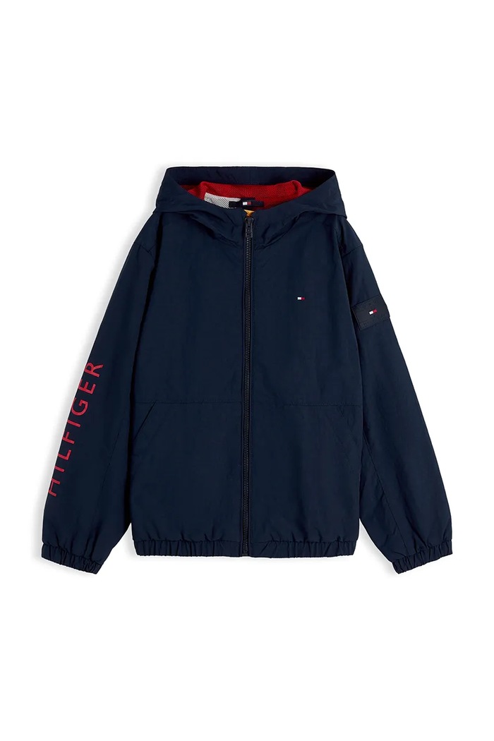 Tommy Hilfiger kurtka przejściowa dziecięca KB0KB10587.104.122.9BY2 granatowy AW26