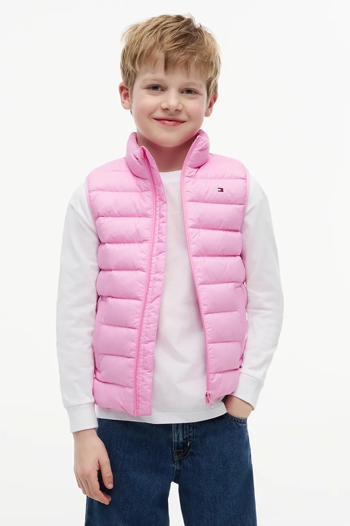 Tommy Hilfiger bezrękawnik puchowy dziecięcy KS0KS00755.104.122.9BY2