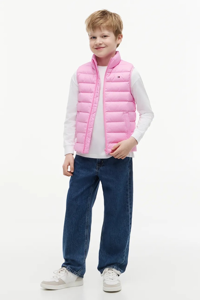 Tommy Hilfiger bezrękawnik puchowy dziecięcy KS0KS00755.104.122.9BY2