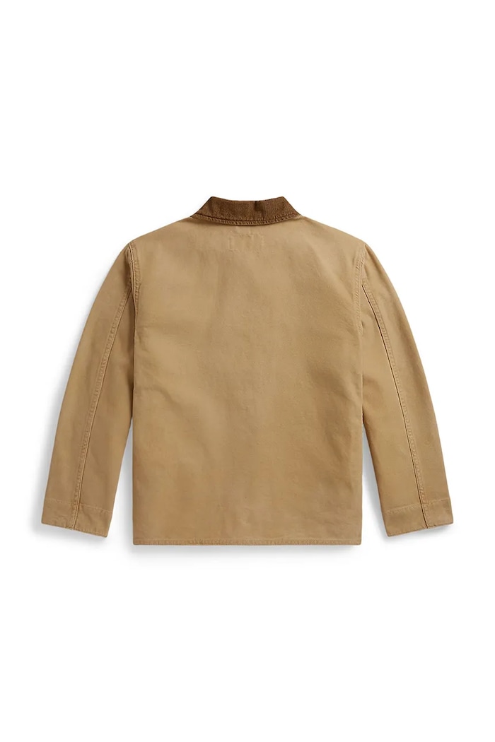 Polo Ralph Lauren krátka bunda detská bavlnená 323B18848001 béžová AW26