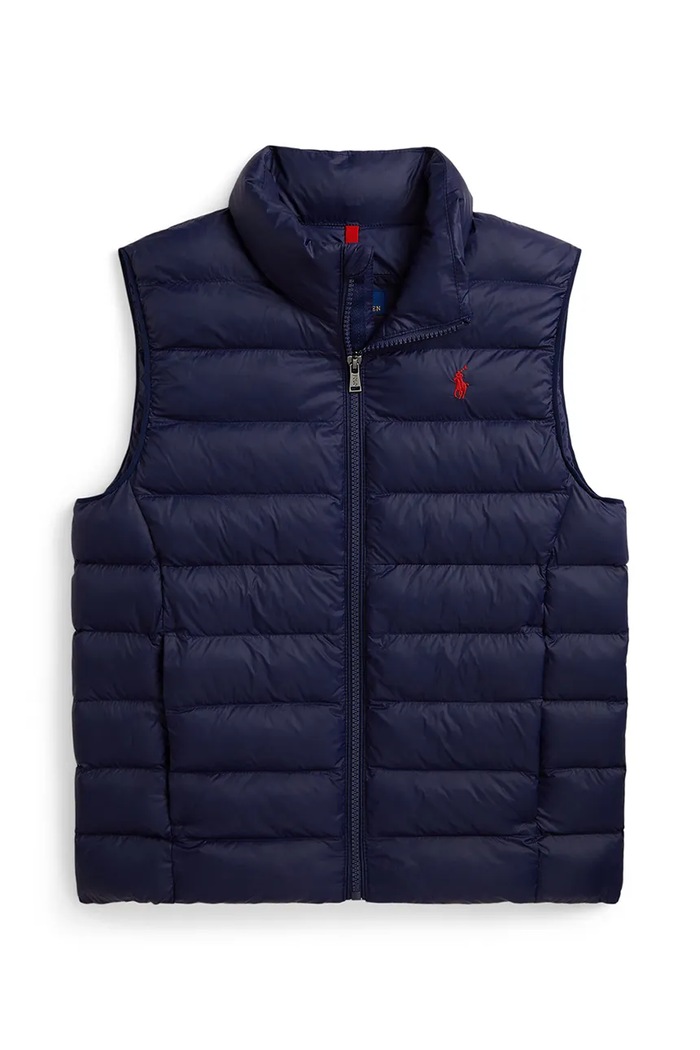 Polo Ralph Lauren detská vesta tmavomodrá 323B15067002