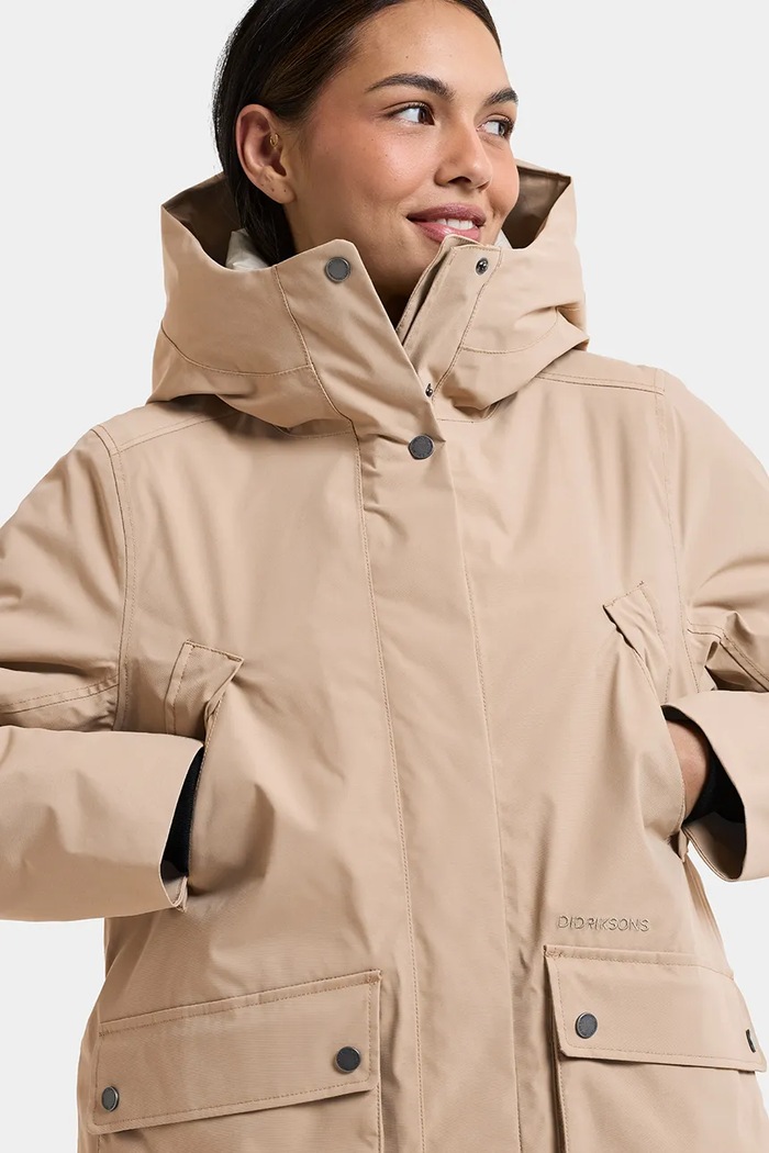 Parka dziecięca MELODY Didriksons 506285 beżowy