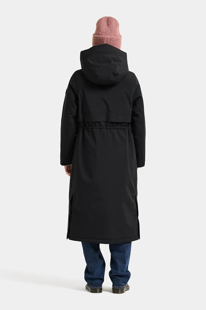 Odzież Didriksons Parka dziecięca MELODY 506285 czarny