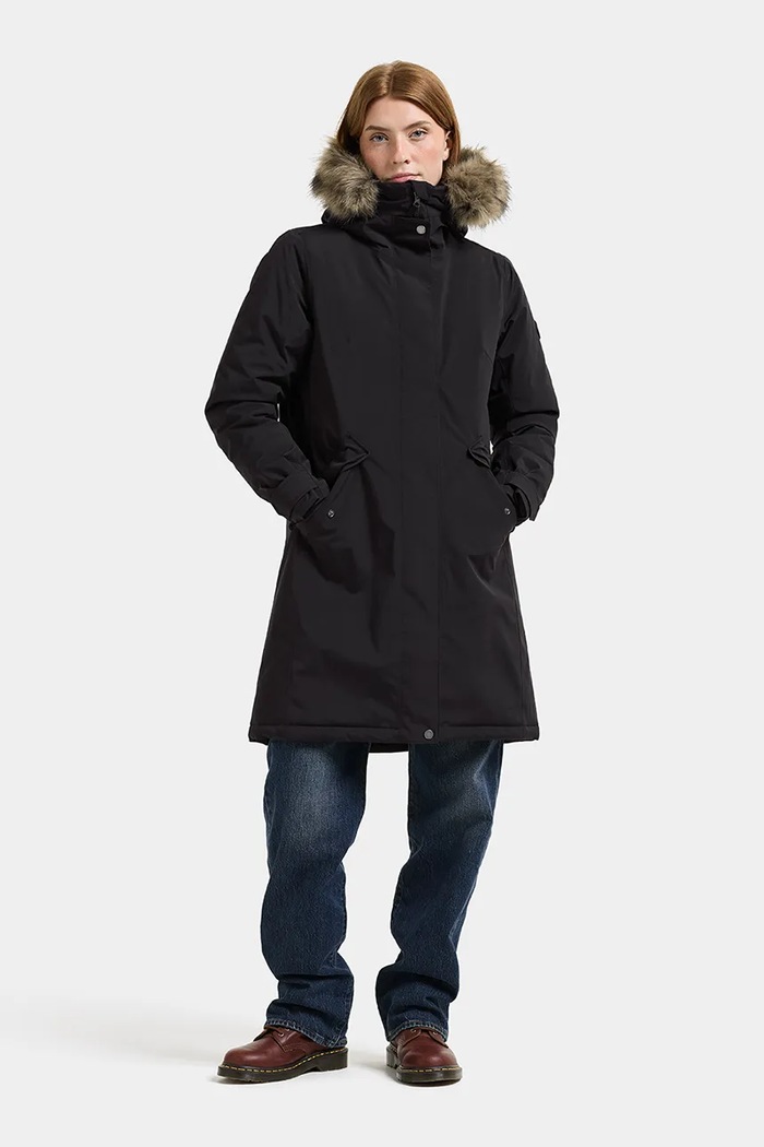 Didriksons Kurtka damska ERNA 506281 czarny AW26