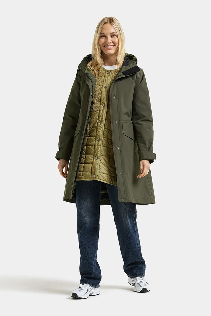 Didriksons Kurtka damska ALVA 506242 zielony AW26