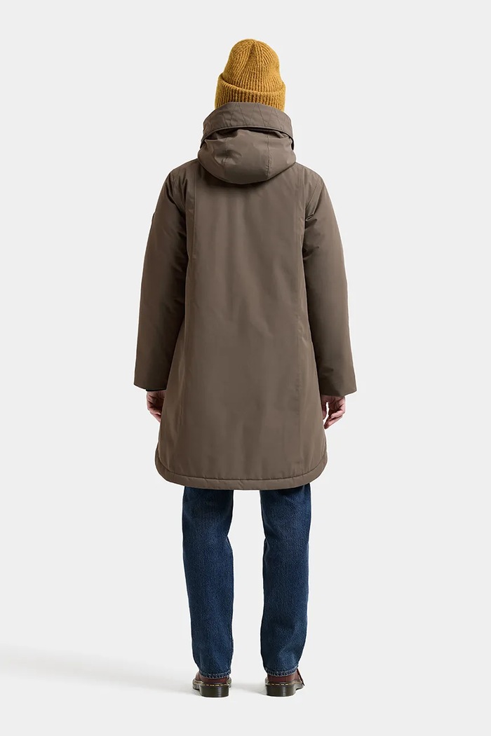 Odzież Didriksons Parka dziecięca LILIAN 506347 brązowy