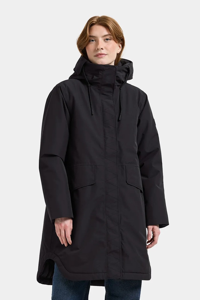 Didriksons Parka dziecięca LILIAN czarny 506347