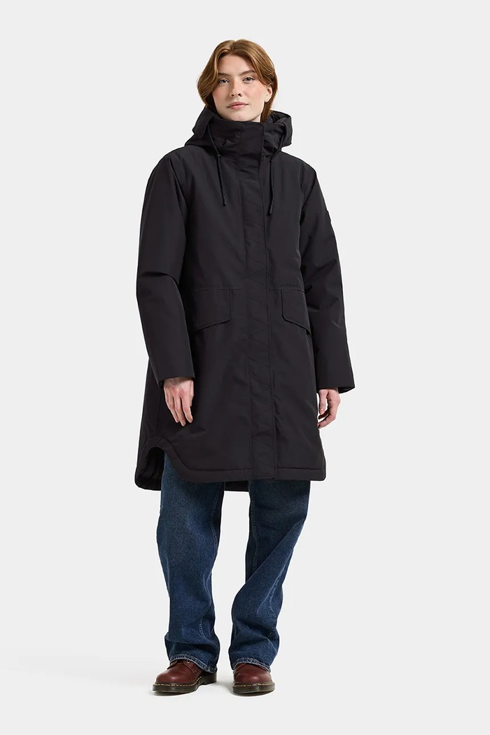 Didriksons Parka dziecięca LILIAN 506347 czarny AW26
