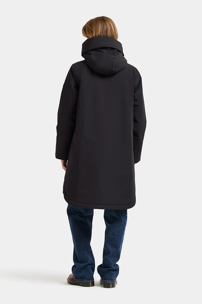 Odzież Didriksons Parka dziecięca LILIAN 506347 czarny