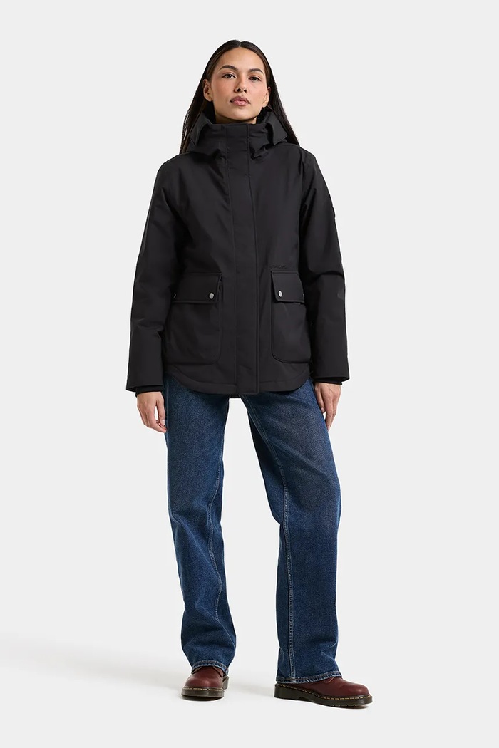 Didriksons Kurtka dziecięca DANIELLA 506215 czarny AW26