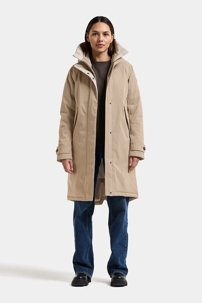 Didriksons Kurtka damska LUNA 506217 beżowy AW26