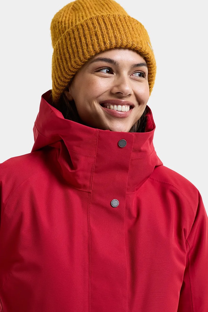 Kurtka damska ALANA Didriksons 506279 czerwony