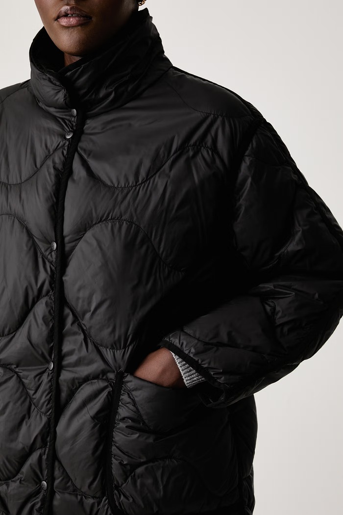 Kurtka puchowa damska Haveone KCT.R010 czarny