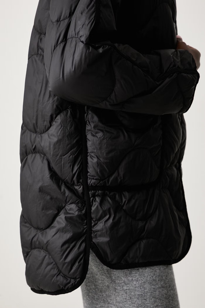 Kurtka puchowa damska Haveone czarny KCT.R010