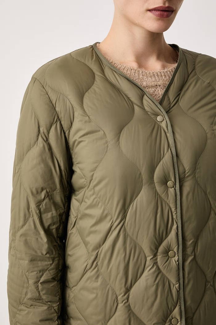 Kurtka puchowa damska Haveone KCT.R011 zielony