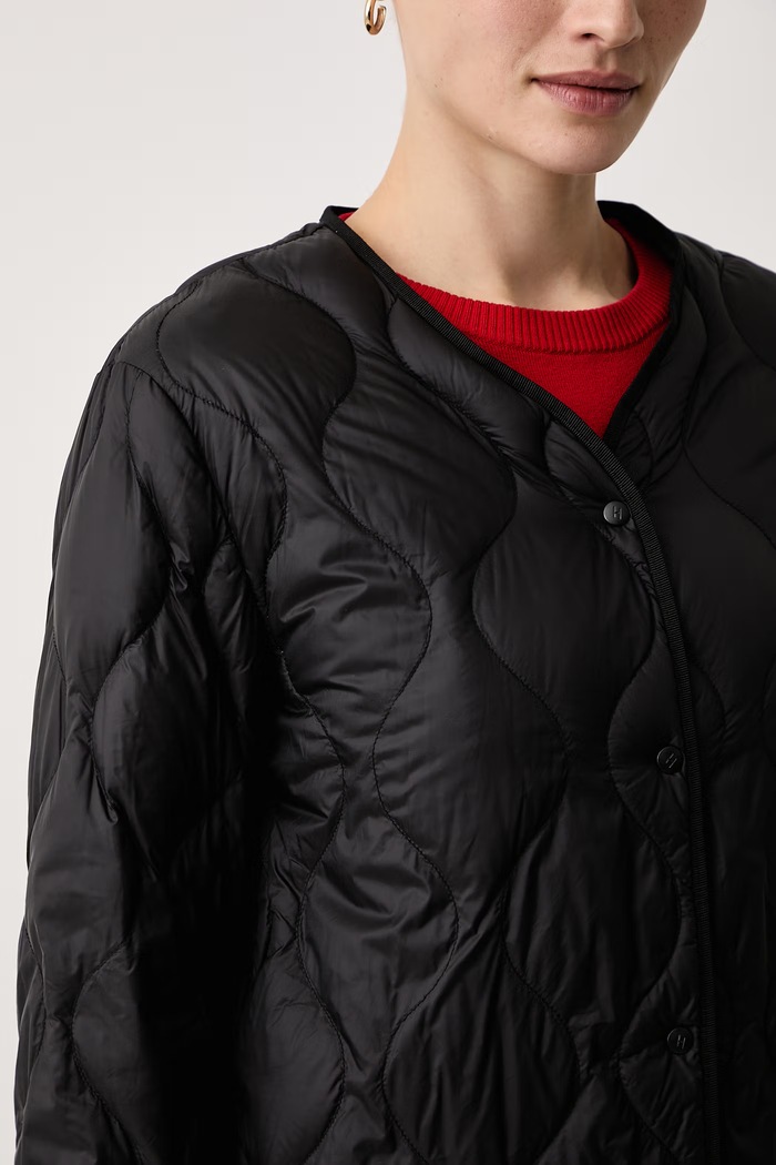 Kurtka puchowa damska Haveone KCT.R011 czarny