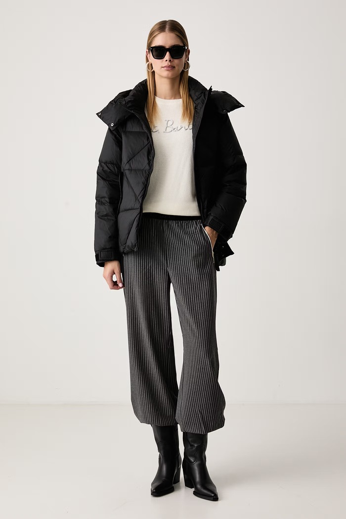 Haveone Kurtka puchowa damska KCT.R014 czarny AW26