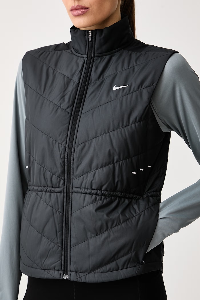 Bezrękawnik do biegania damski Swift Therma-FIT Nike HV2655.010 czarny