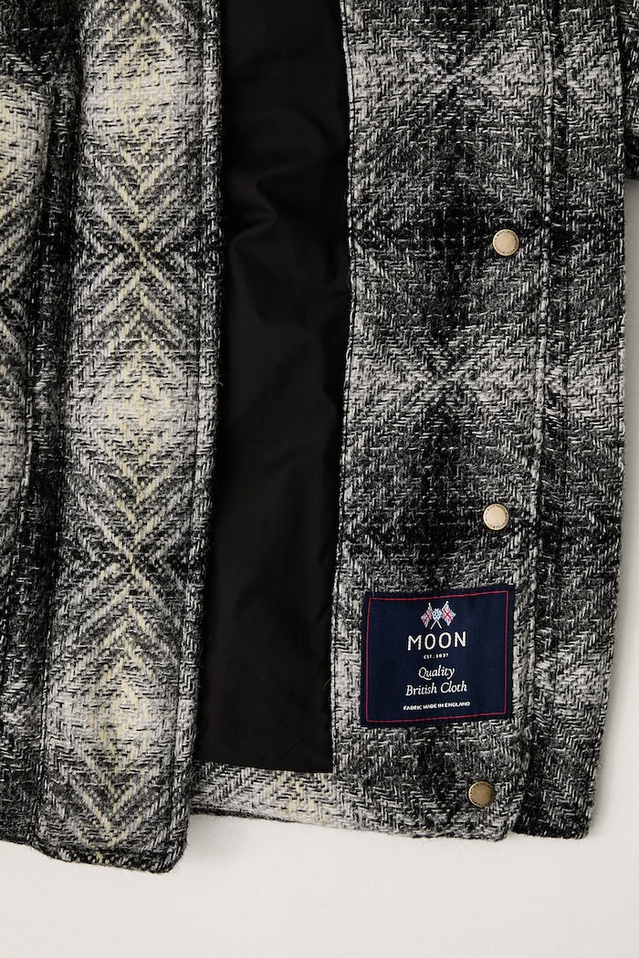 Woolrich CFWWOU2258FRUT5485 kurtka puchowa damska wełniana CFWWOU2258FRUT5485
