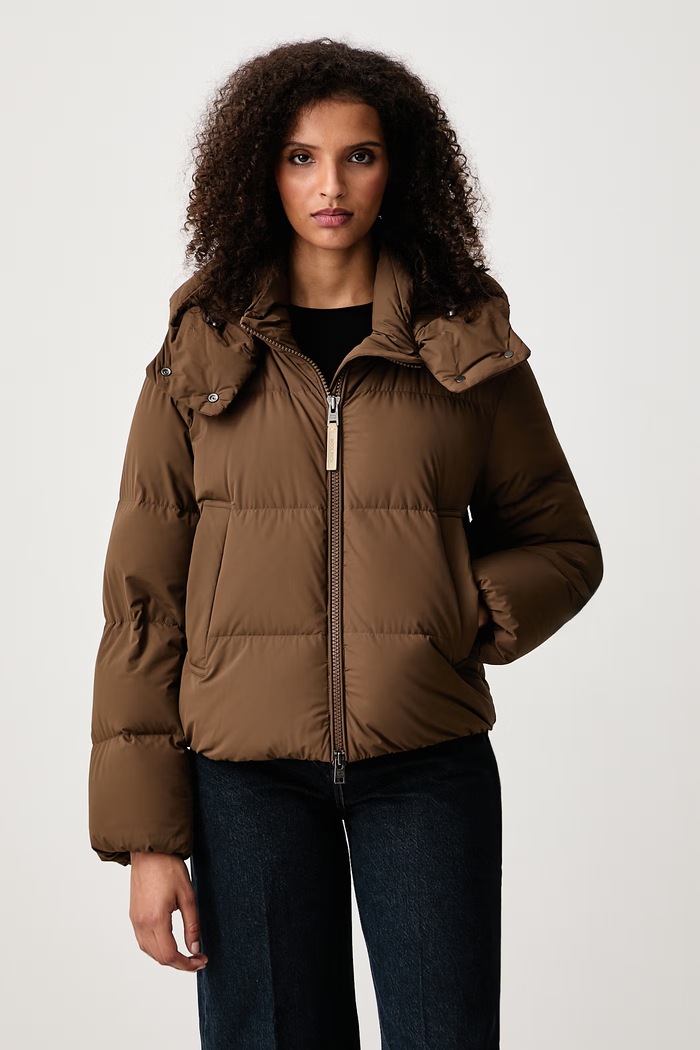 Woolrich CFWWOU2227FRUT3107 kurtka puchowa damska zielony CFWWOU2227FRUT3107