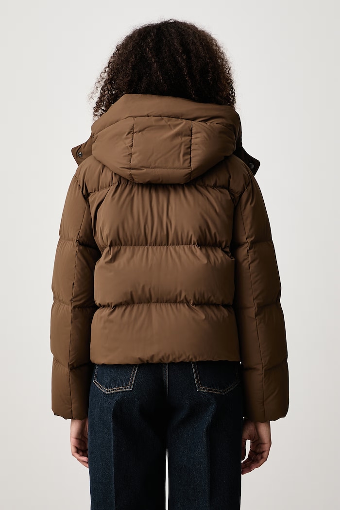 Odzież Woolrich CFWWOU2227FRUT3107 kurtka puchowa damska CFWWOU2227FRUT3107 zielony