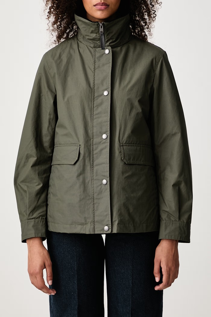 CFWWOU2206FRUT5314 kurtka przejściowa damska Woolrich zielony CFWWOU2206FRUT5314