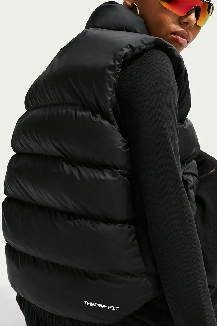 Bezrękawnik damski Therma-FIT Nike Sportswear czarny IF5929.010
